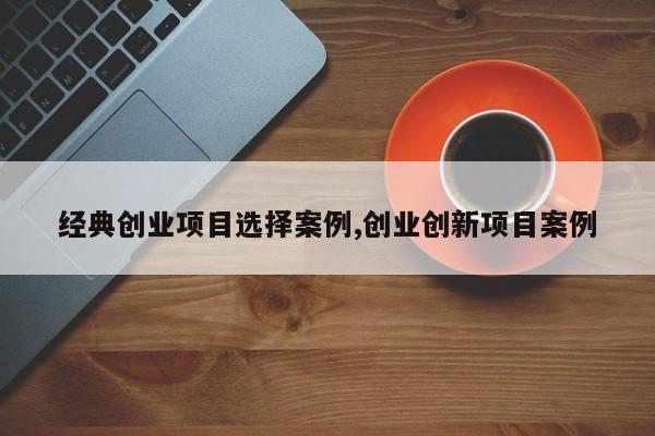 经典创业项目选择案例,创业创新项目案例