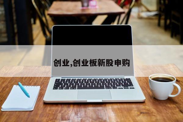 创业,创业板新股申购