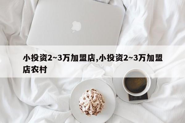小投资2~3万加盟店,小投资2~3万加盟店农村